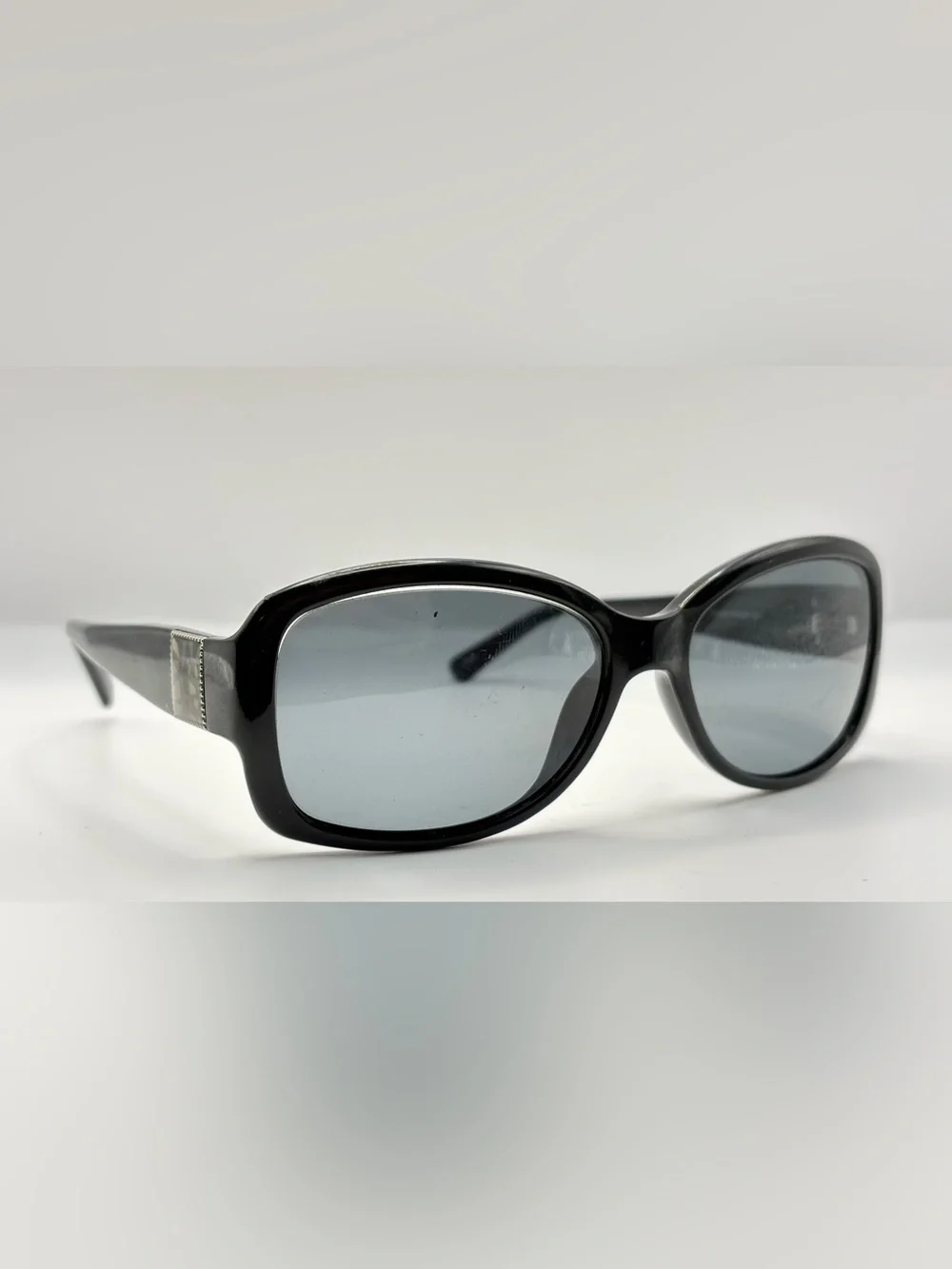 Chelsea Morgan CMS4002 Black Oval Sunglasses Frames Only